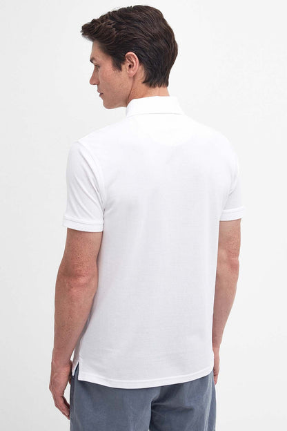 Lightweight Sports Polo Shirt - WHITE