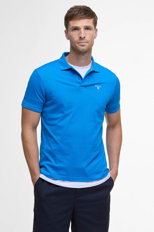 Active Short-Sleeved Polo Shirt - SPORTS BLUE