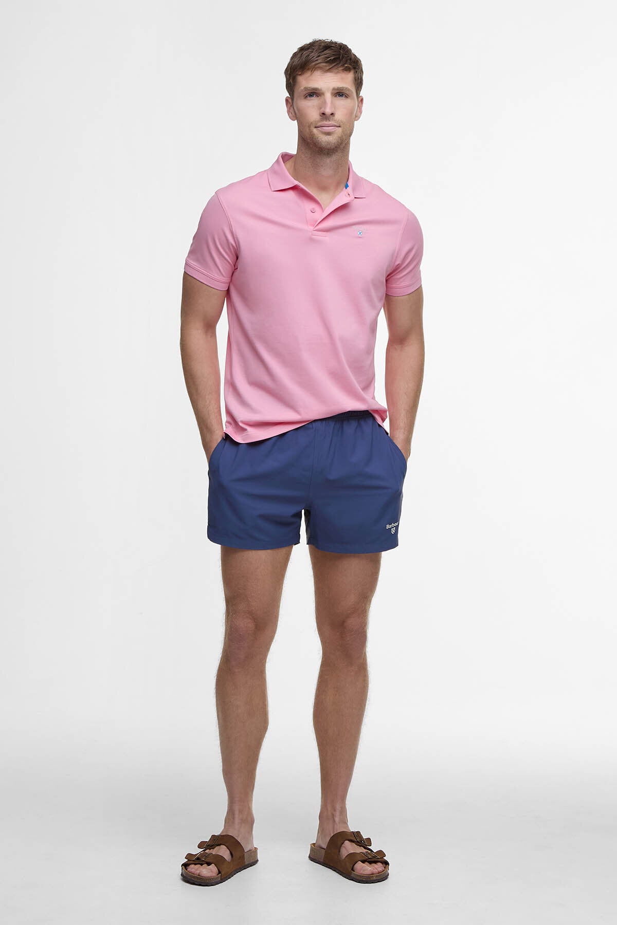 Active Short-Sleeved Polo Shirt - CANDY PINK