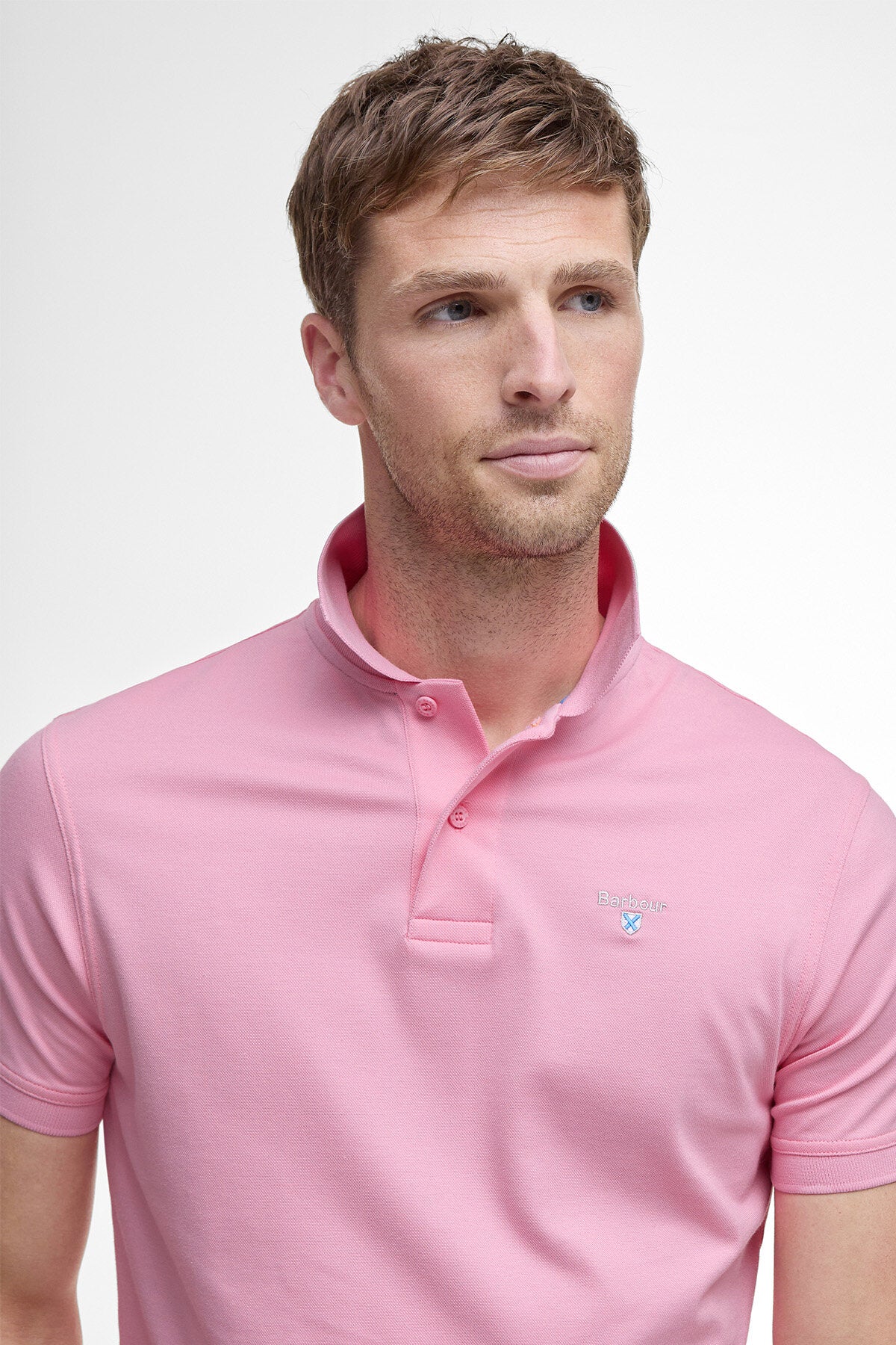 Active Short-Sleeved Polo Shirt - CANDY PINK