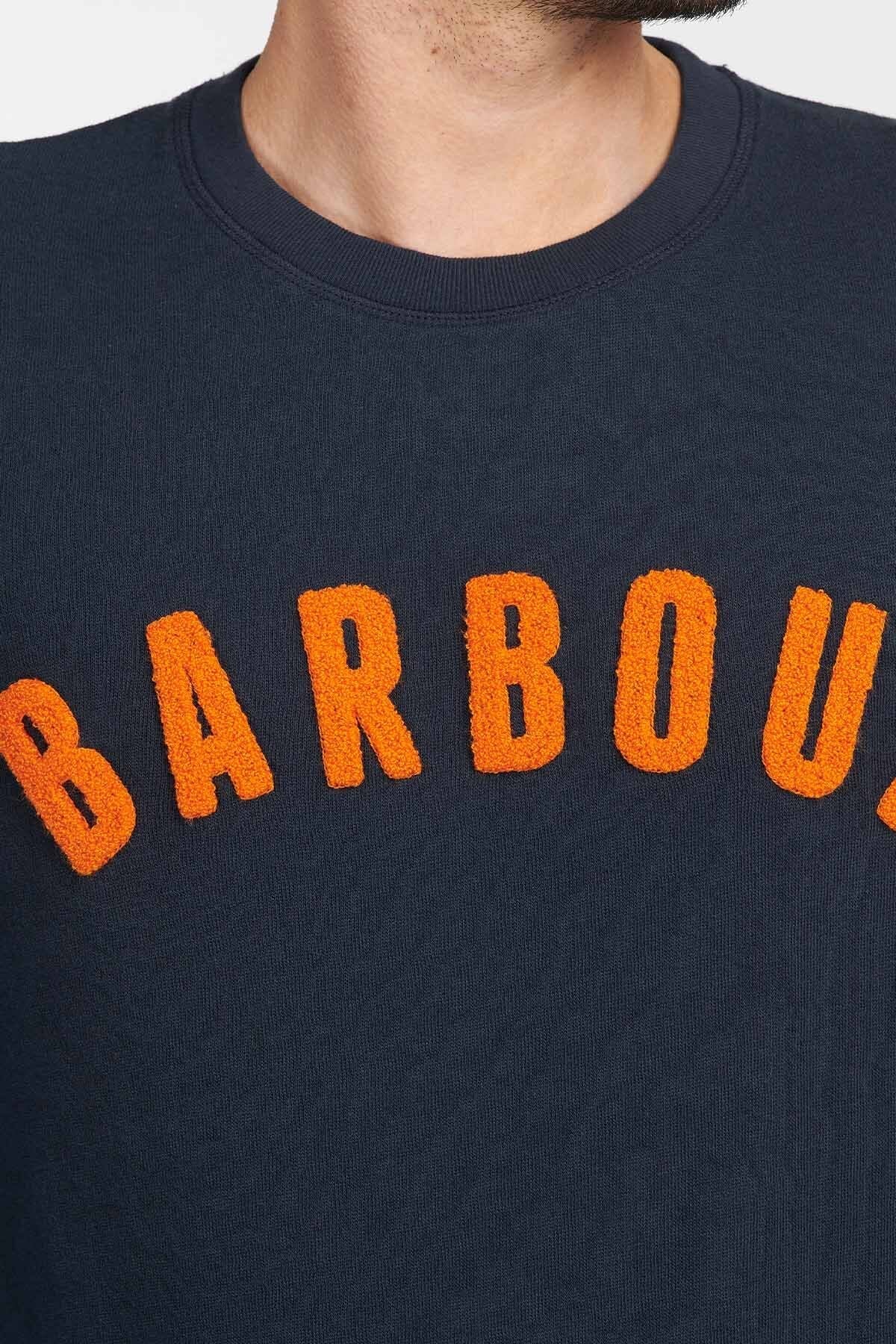 Prep Logo Crew Sweatshirt - NAVY