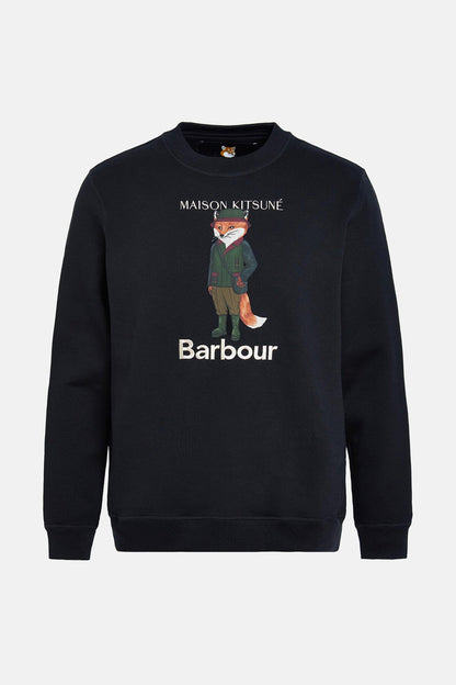 Beaufort Fox Sweatshirt - BLACK