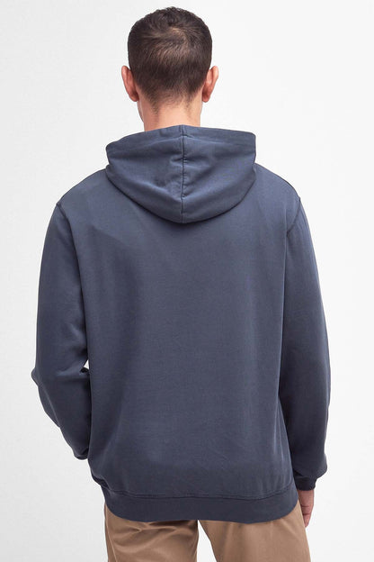 Washed Logo Hoodie - NAVY