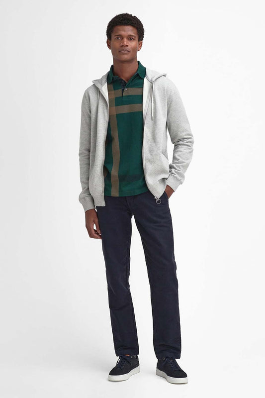 Beckhill Zip-Up Hoodie - GREY MARL