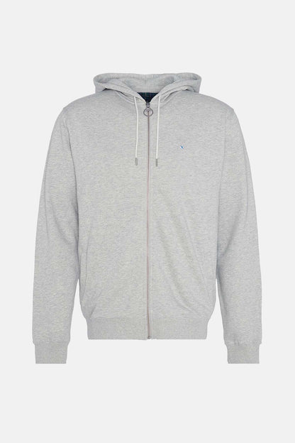 Beckhill Zip-Up Hoodie - GREY MARL