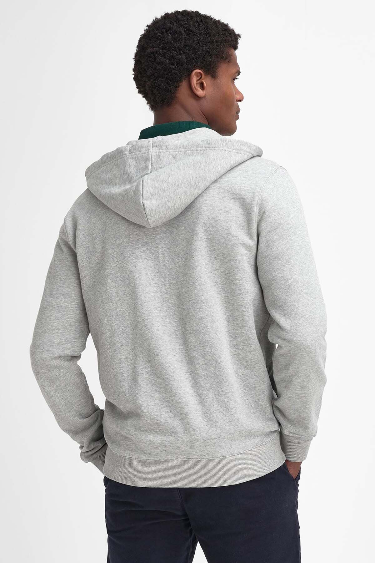 Beckhill Zip-Up Hoodie - GREY MARL