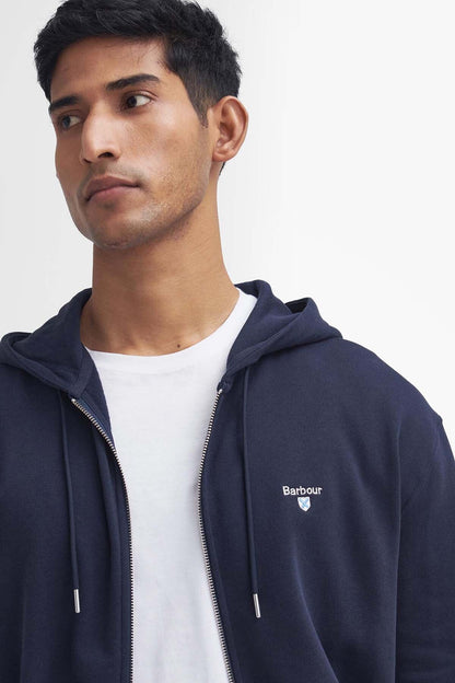 Beckhill Zip-Up Hoodie - NAVY