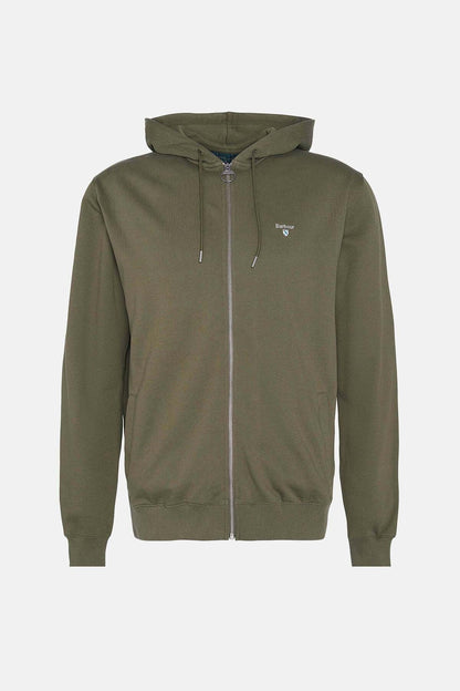Beckhill Zip-Up Hoodie - MID OLIVE