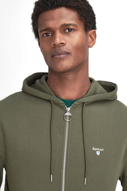 Beckhill Zip-Up Hoodie - MID OLIVE