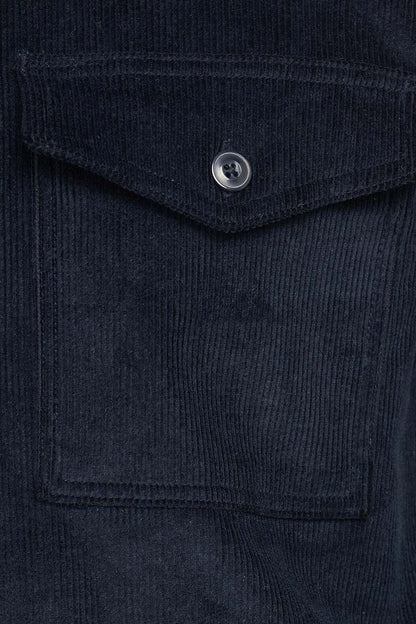 Cord Overshirt - NAVY