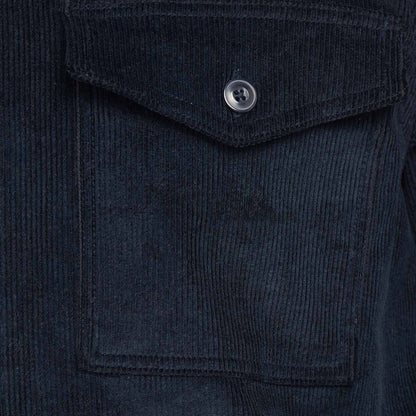 Cord Overshirt - NAVY
