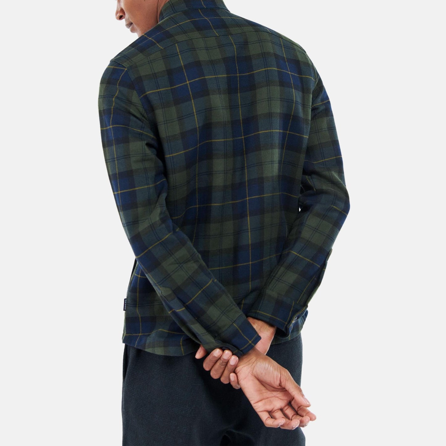 Cannich Overshirt - OLIVE NIGHT TARTAN