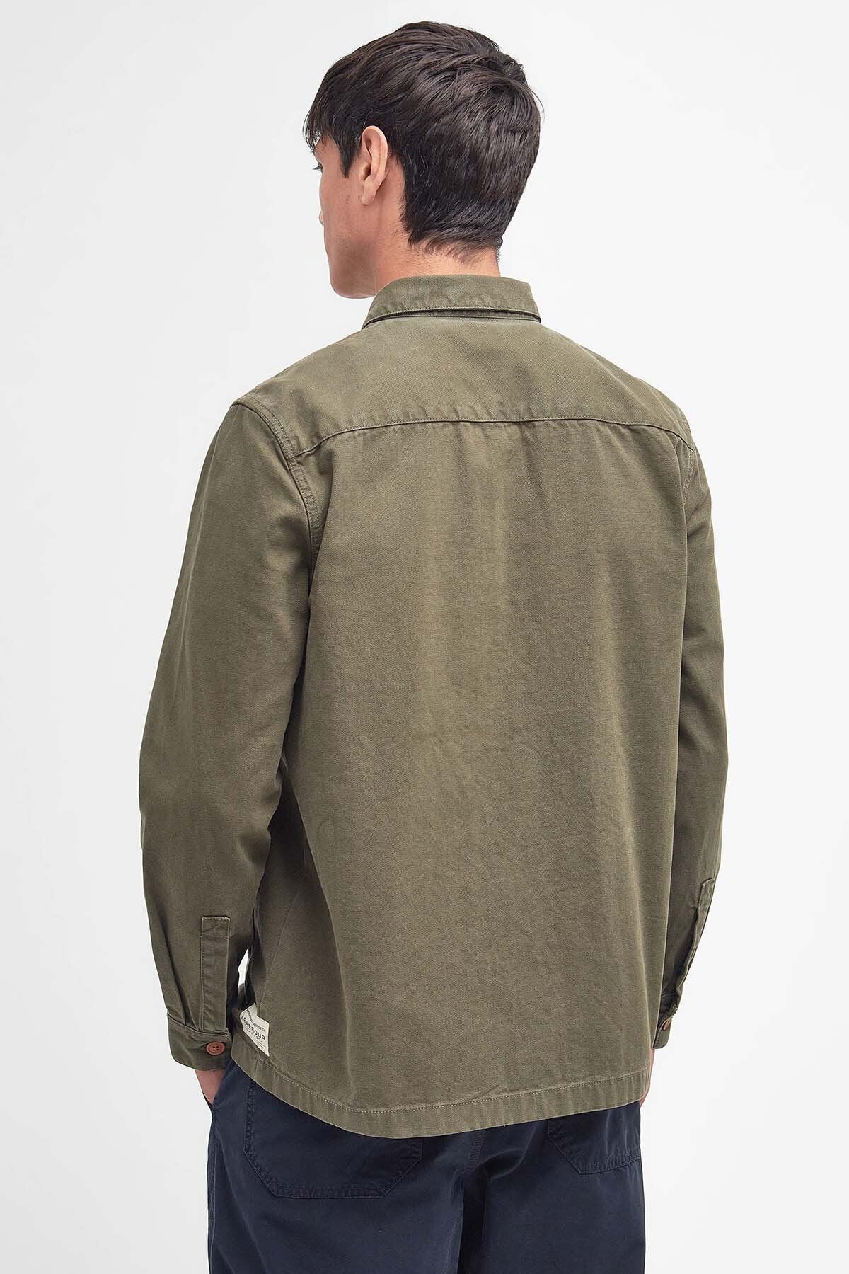 Chesterwood Regular Fit Overshirt - PALE SAGE