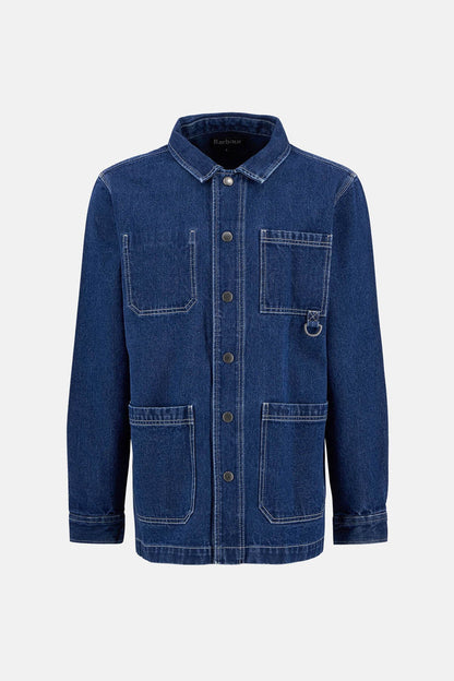 Denim Grindle Overshirt - INDIGO