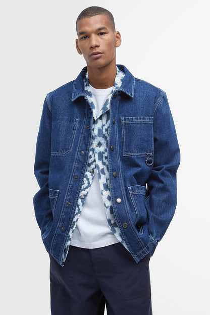 Denim Grindle Overshirt - INDIGO