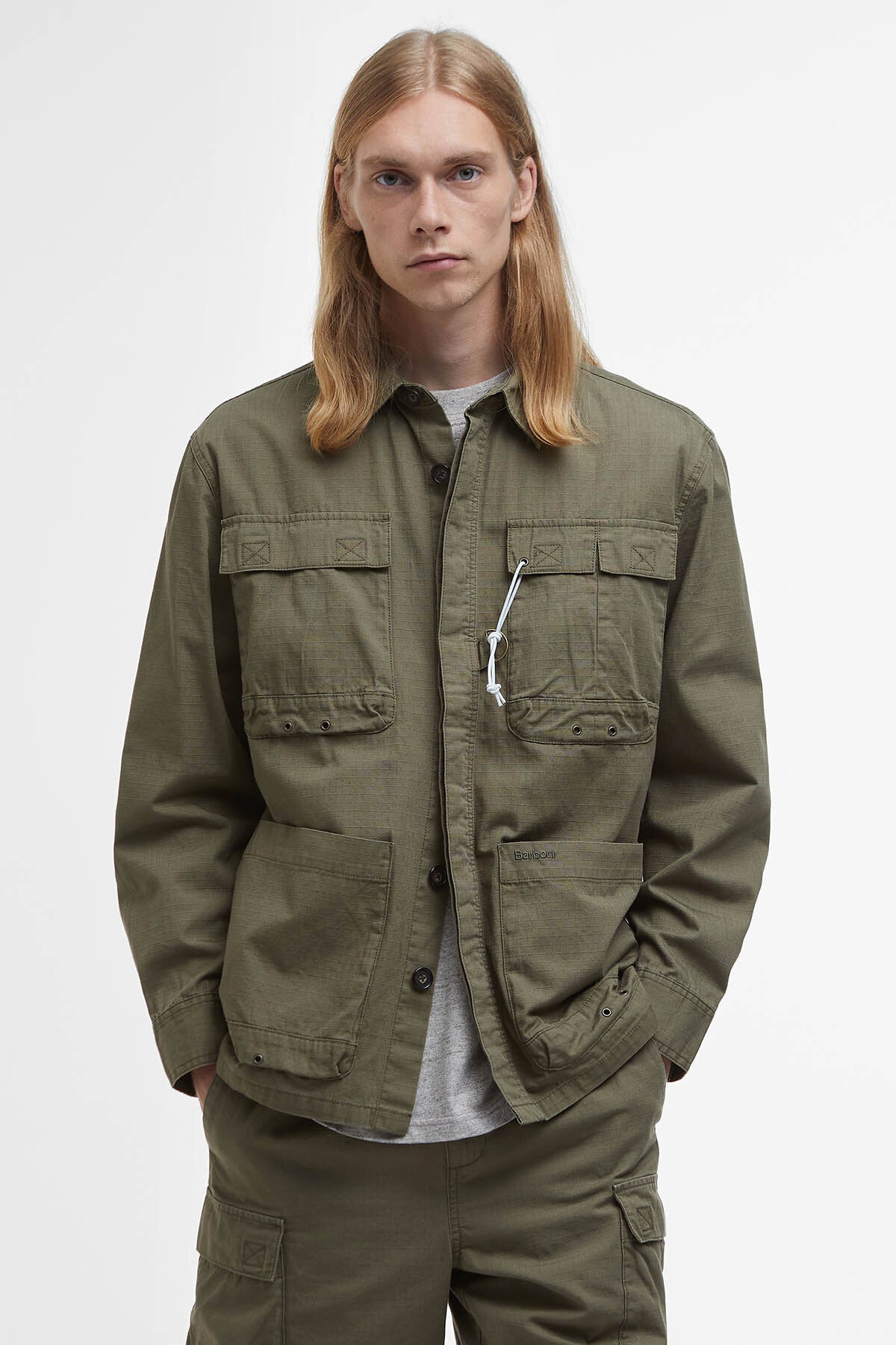 Westmorland Ripstop Overshirt - BURNT OLIVE