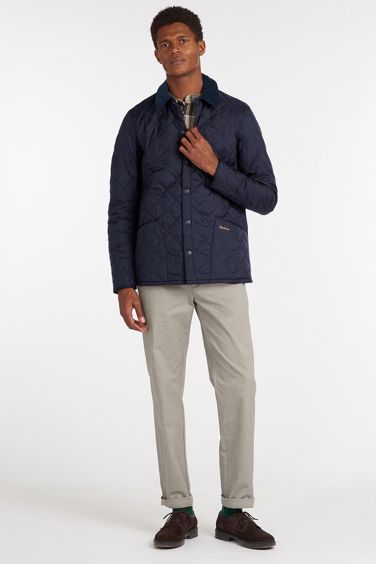 Liddesdale Quilt Jacket - NAVY