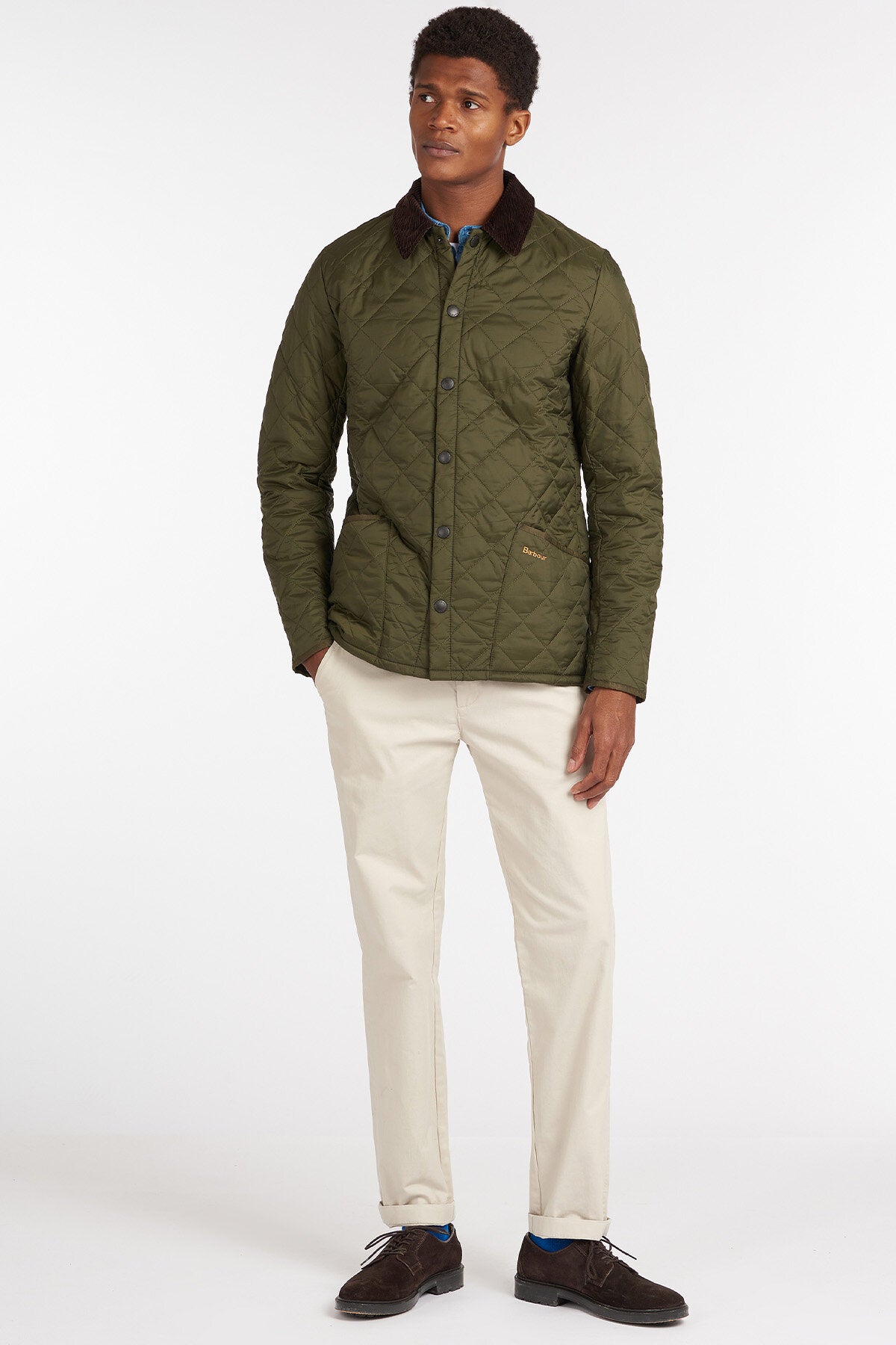 Liddesdale Quilt Jacket - OLIVE