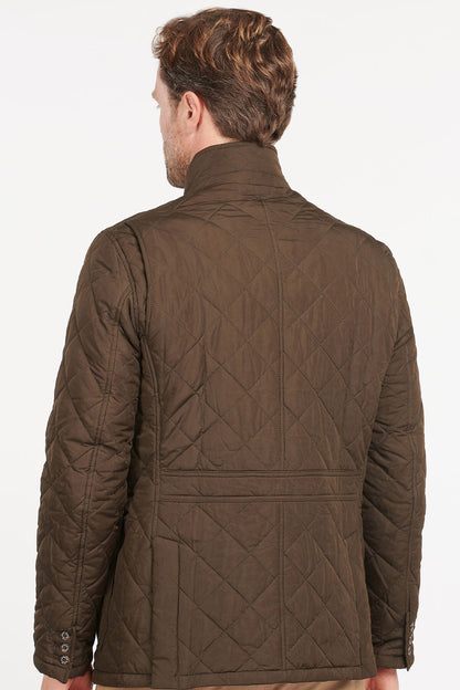 Quilted Lutz Jacket - OLIVE
