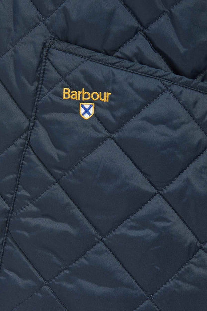 Crested Herron Quilted Jacket - NAVY/SUMMER IVY