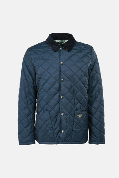 Crested Herron Quilted Jacket - NAVY/SUMMER IVY