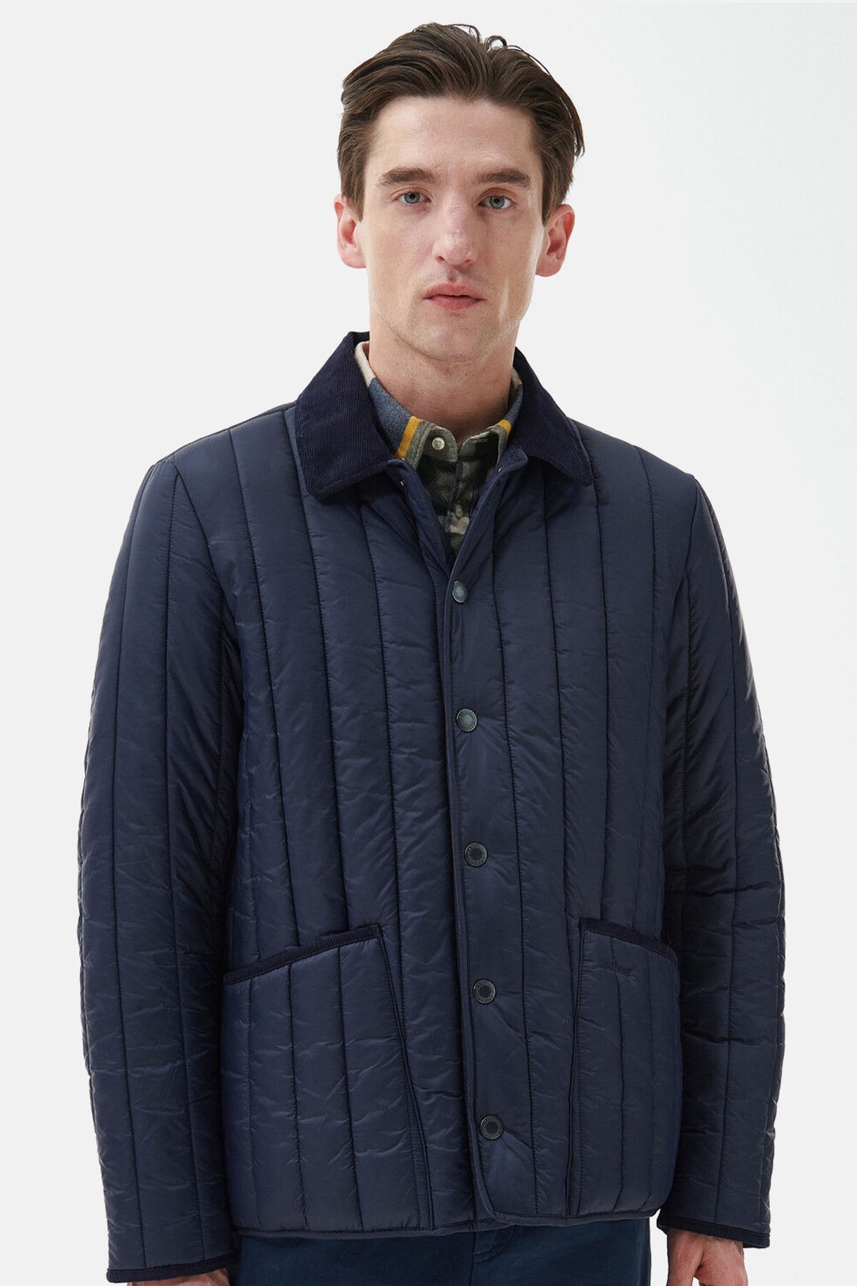Herring Quilted Jacket - NAVY