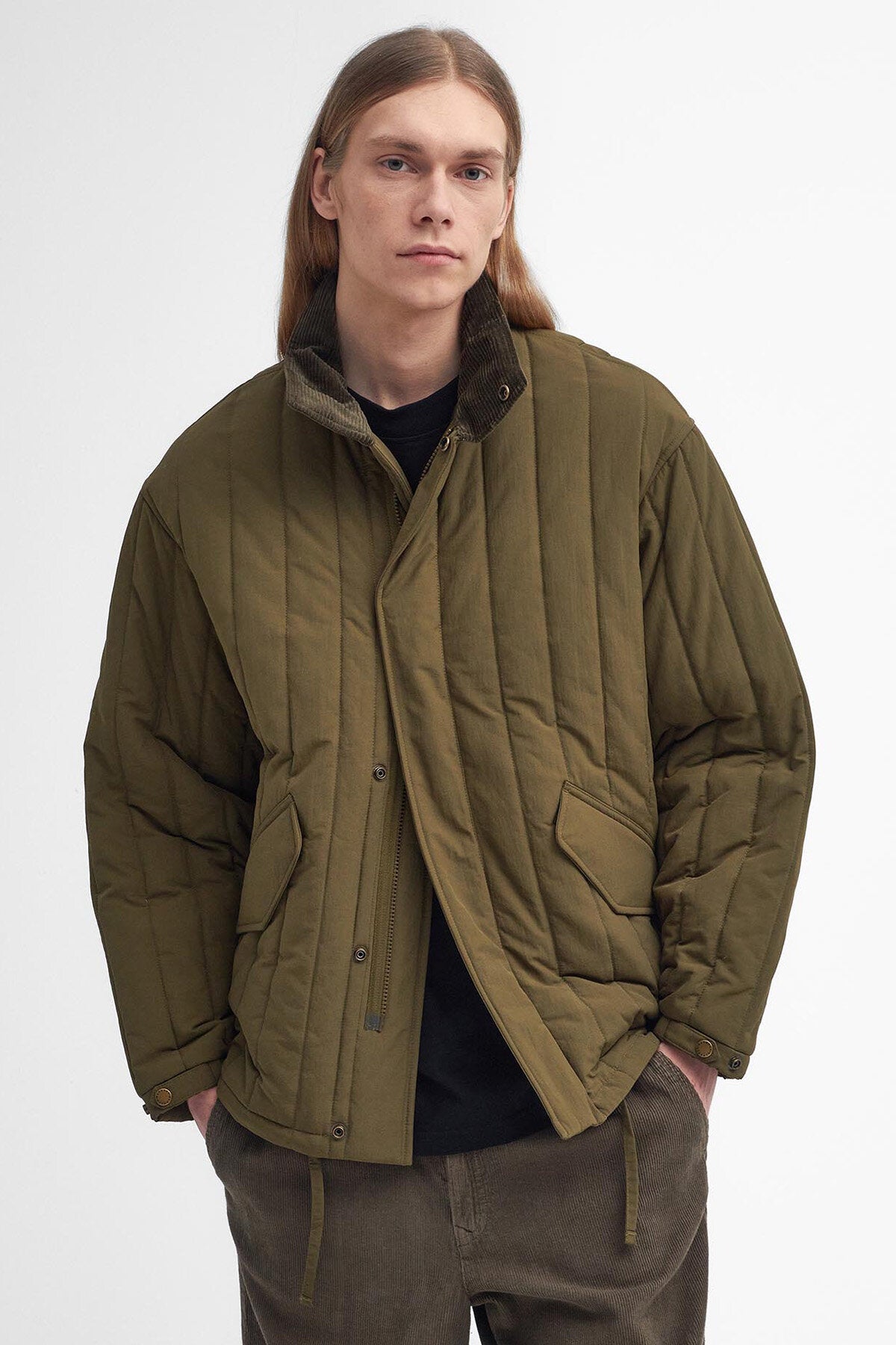 Field Quilted Jacket - LIGHT SAGE
