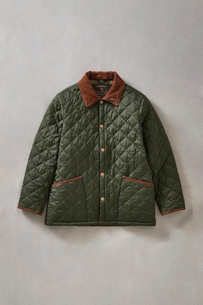 APAC 30th Anniversary Liddesdale Quilted Jacket - OLIVE