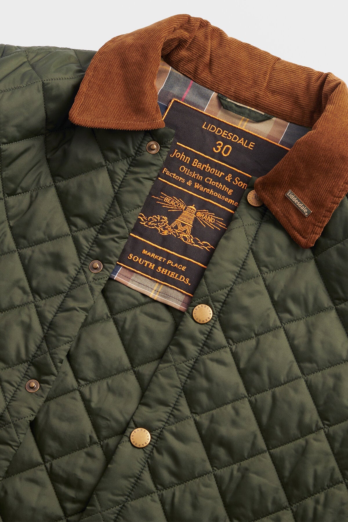 APAC 30th Anniversary Liddesdale Quilted Jacket - OLIVE