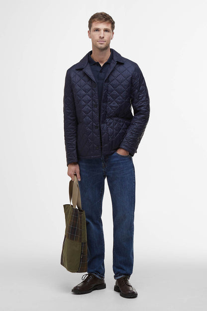 Tyne Liddesdale Quilted Jacket - NAVY