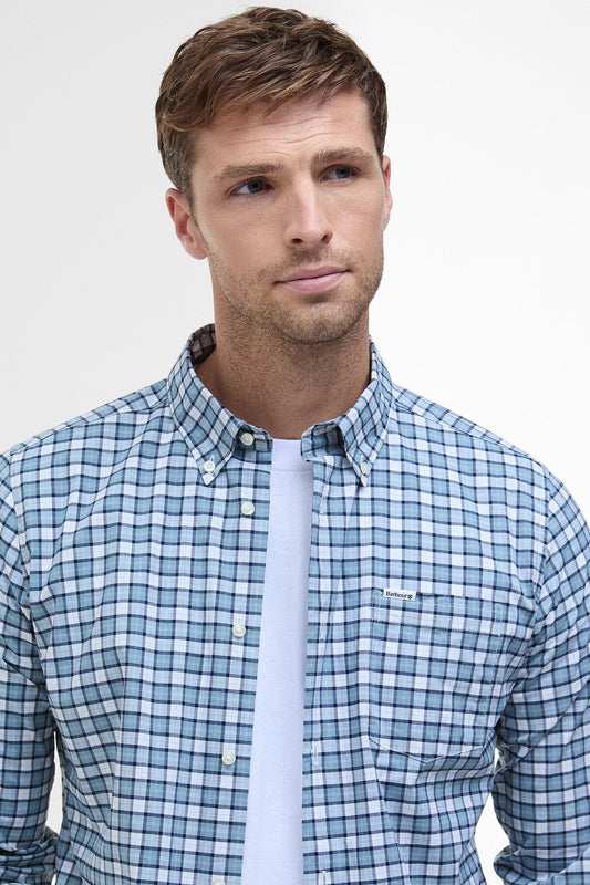 Lomond Tailored Long-Sleeved Shirt - NORTHSHORE TARTAN