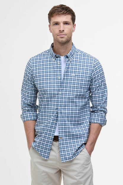 Lomond Tailored Long-Sleeved Shirt - NORTHSHORE TARTAN