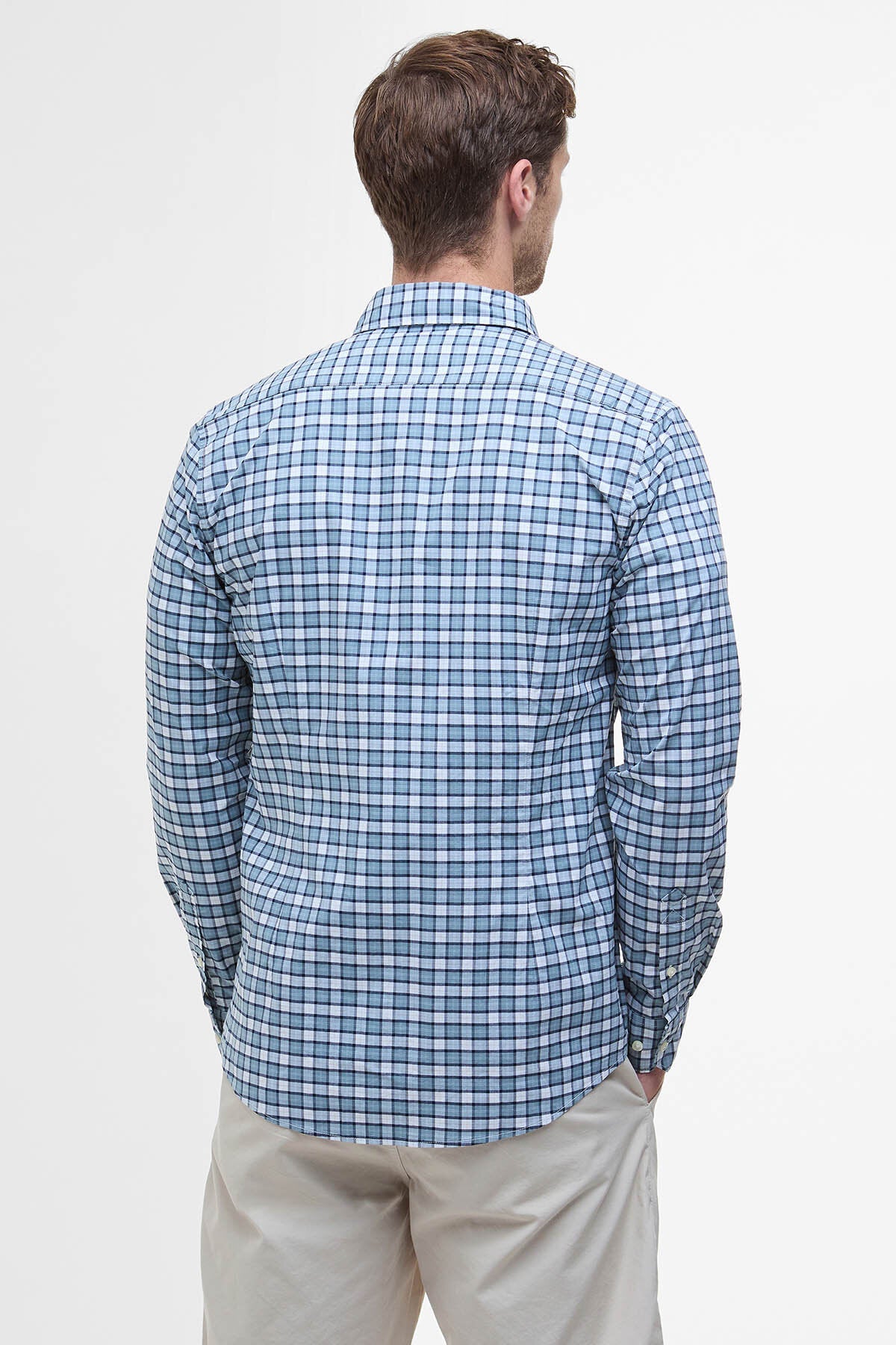 Lomond Tailored Long-Sleeved Shirt - NORTHSHORE TARTAN