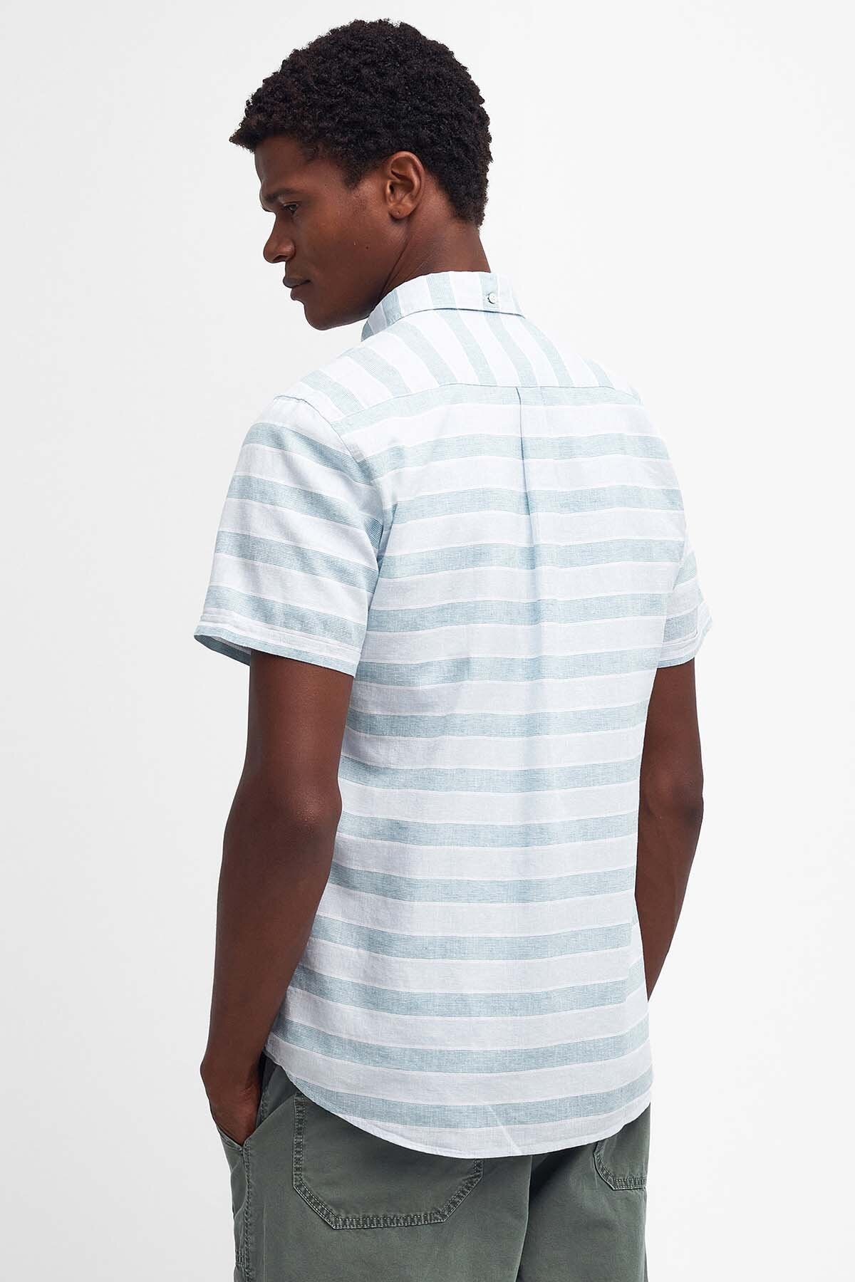 Somerby Striped Shirt - SKY