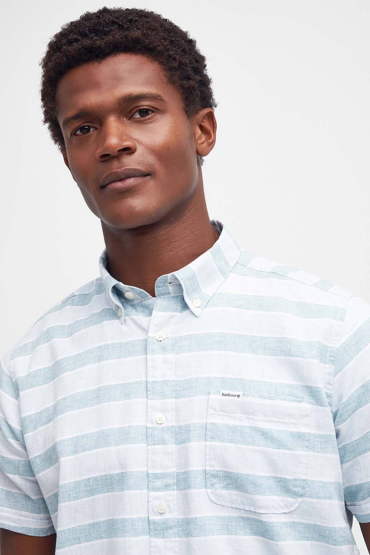 Somerby Striped Shirt - SKY