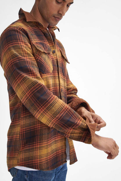 Nevis Tailored Long Sleeved - BROWN