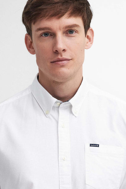 Marsden Tailored Long-Sleeved Shirt - WHITE