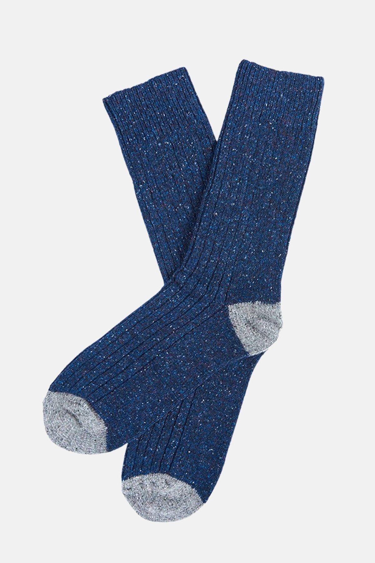 Cotton Socks - NAVY/GREY