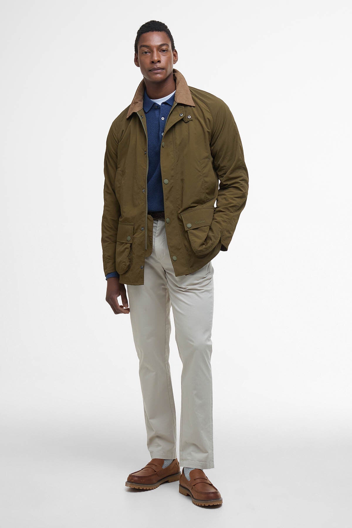 Ashby Showerproof Jacket - LIGHT SAGE