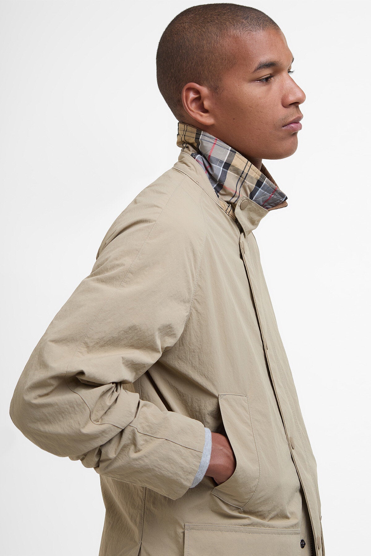 Ashby Showerproof Jacket - WASHED STONE