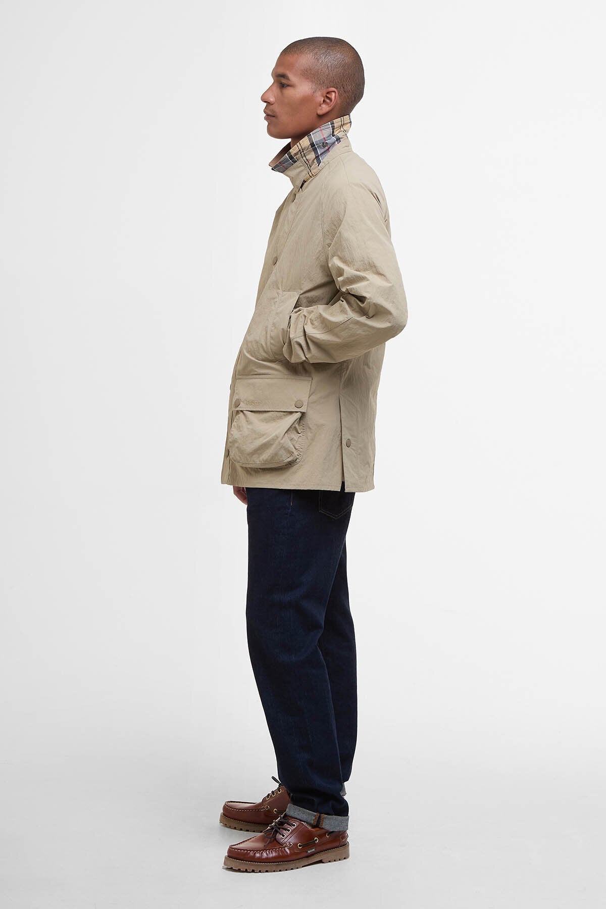 Ashby Showerproof Jacket - WASHED STONE