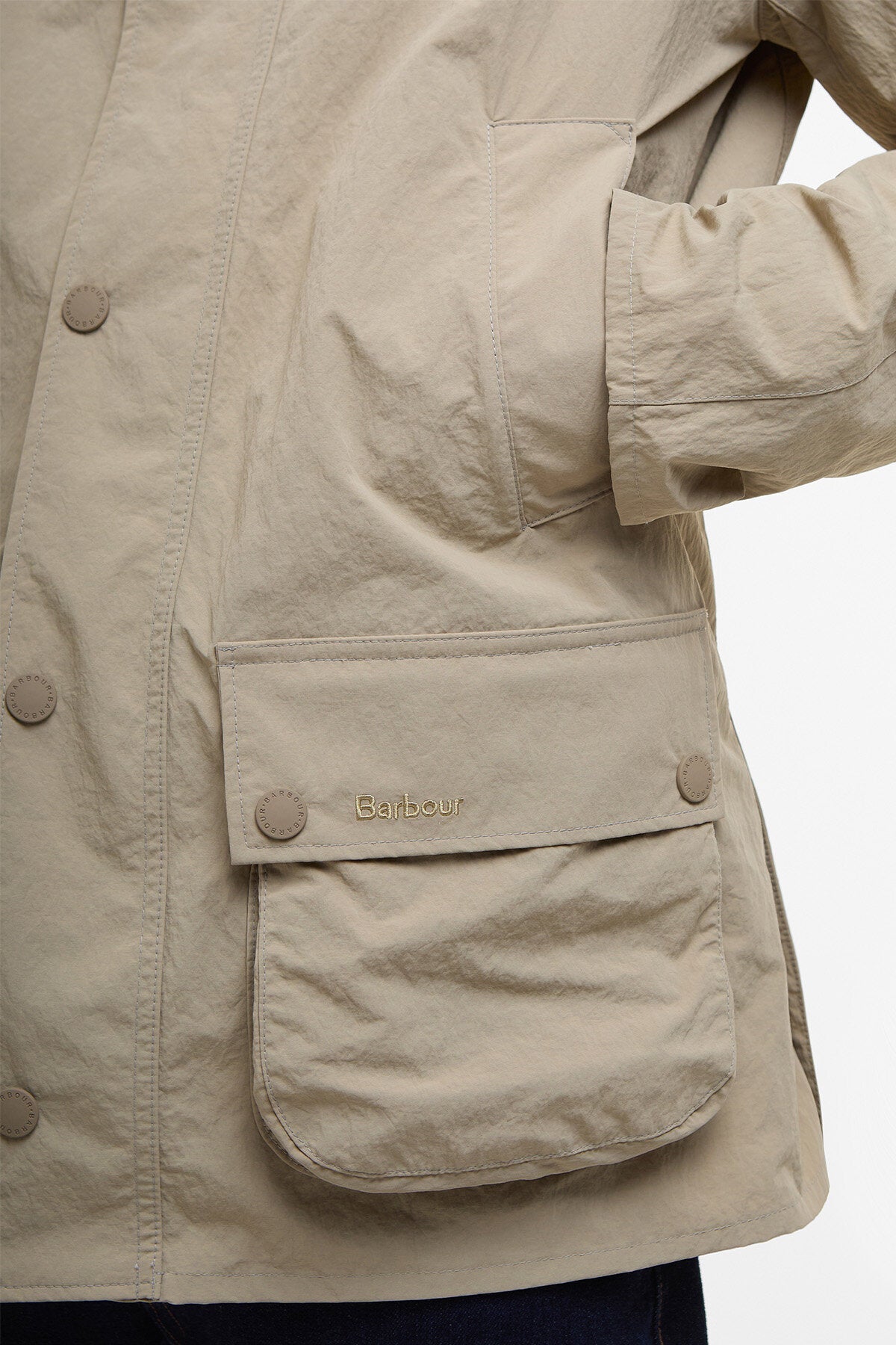 Ashby Showerproof Jacket - WASHED STONE