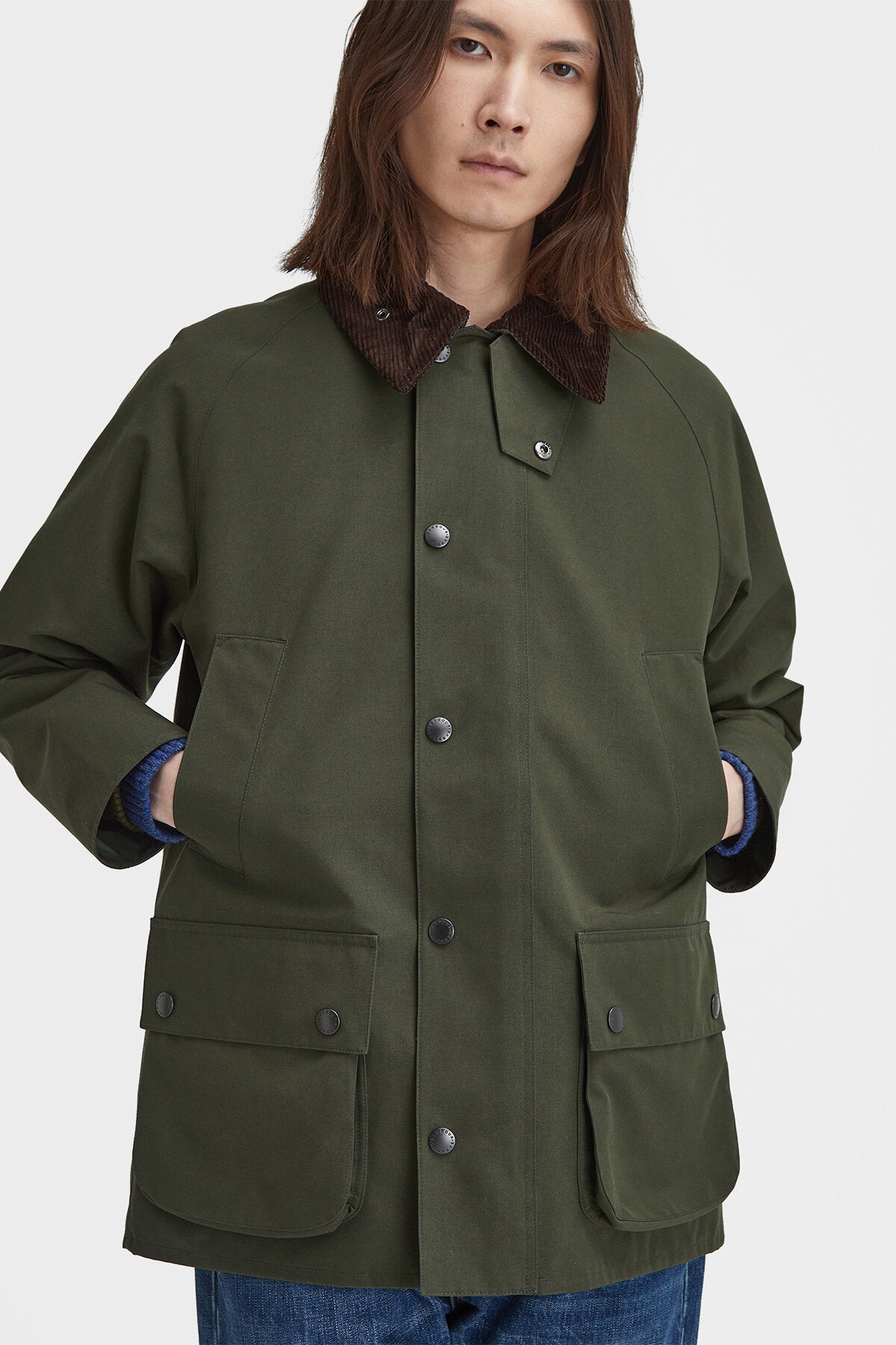 Classic Bedale Showerproof Jacket - SAGE