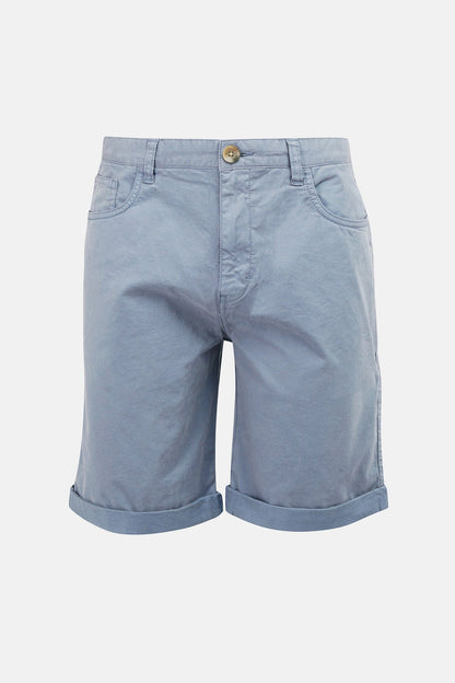 Twill Shorts - WASHED BLUE