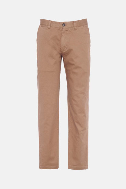 Washed Stretch Tailored Trousers - STONE