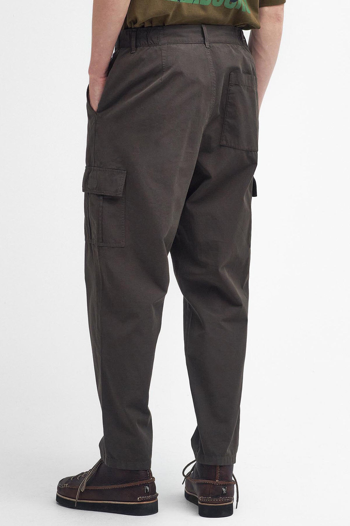 Portland Ripstop Cargo Trousers - BLACK/OLIVE