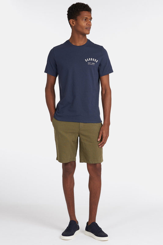 Casual Cotton T-shirt - NEW NAVY