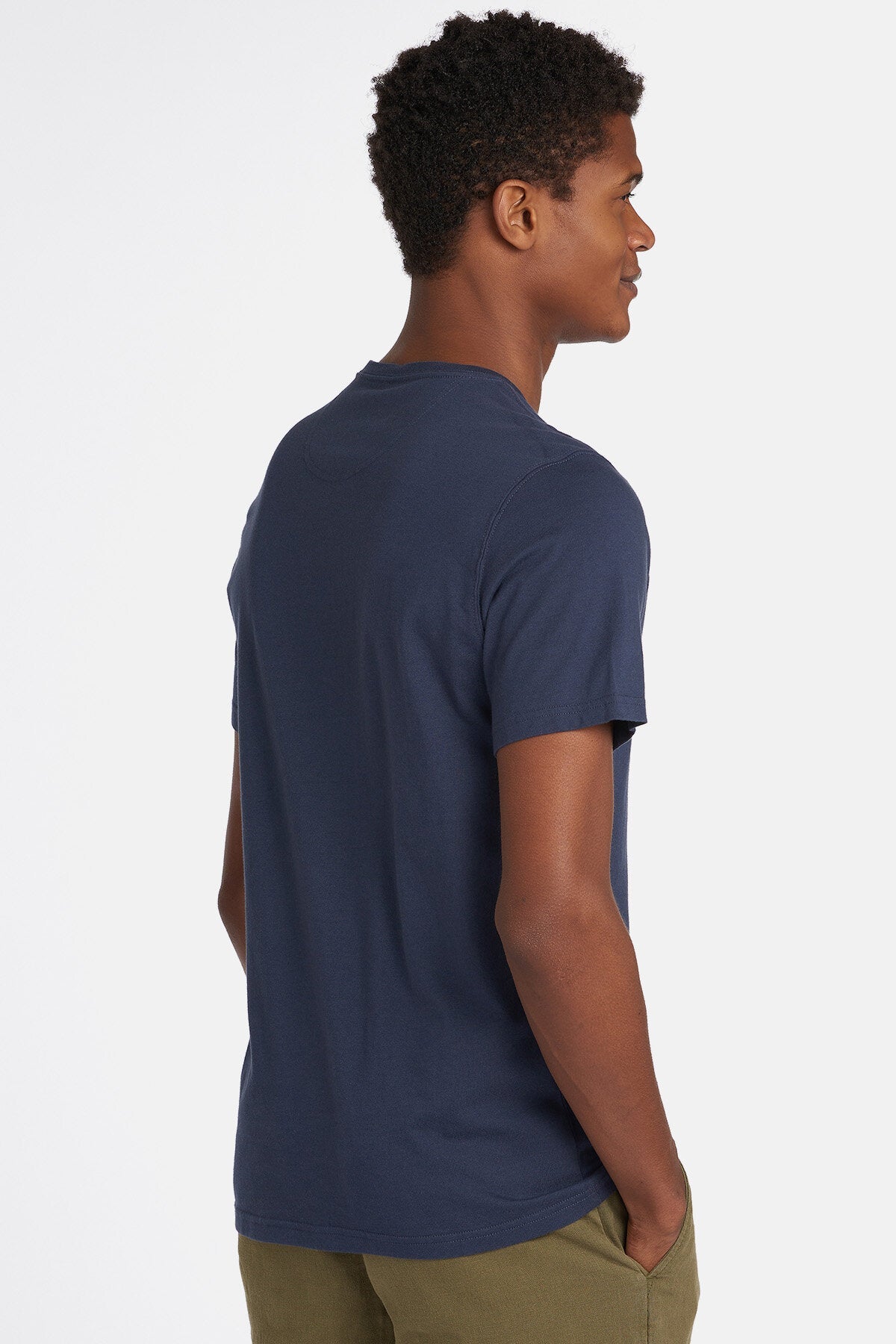 Casual Cotton T-shirt - NEW NAVY