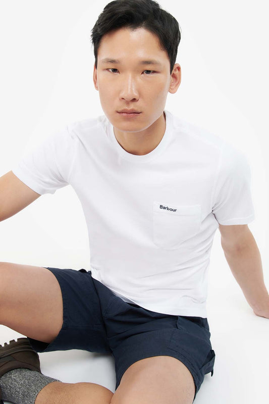 Langdon Pocket T-Shirt - WHITE