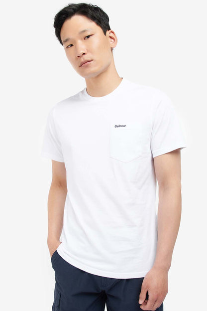 Langdon Pocket T-Shirt - WHITE